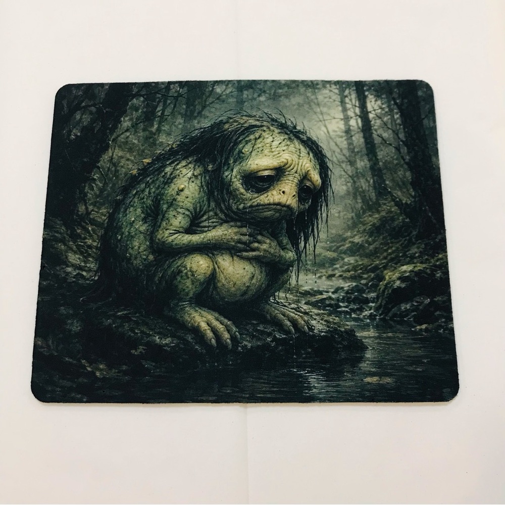 Squonk Cryptid Creature Computer Mousepad